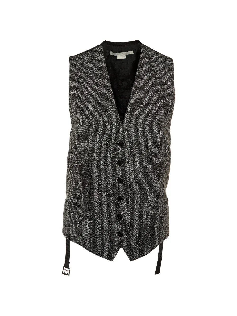 Stella McCartney Pre-Owned button-fastening sleeveless vest - Grigio