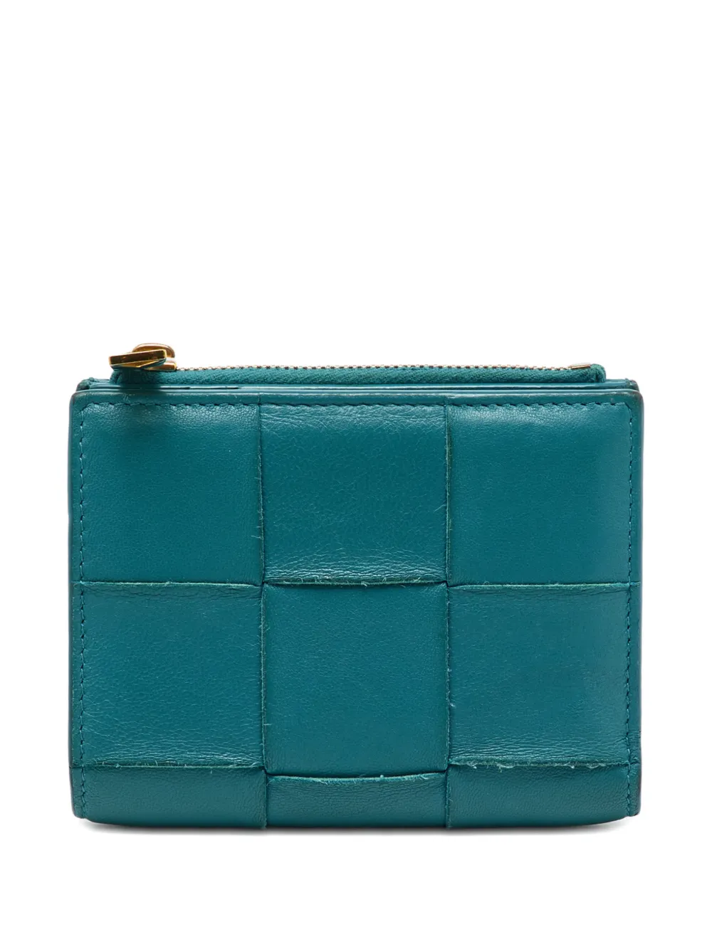 Bottega Veneta Pre-Owned Cassette bi-fold wallet - Blu