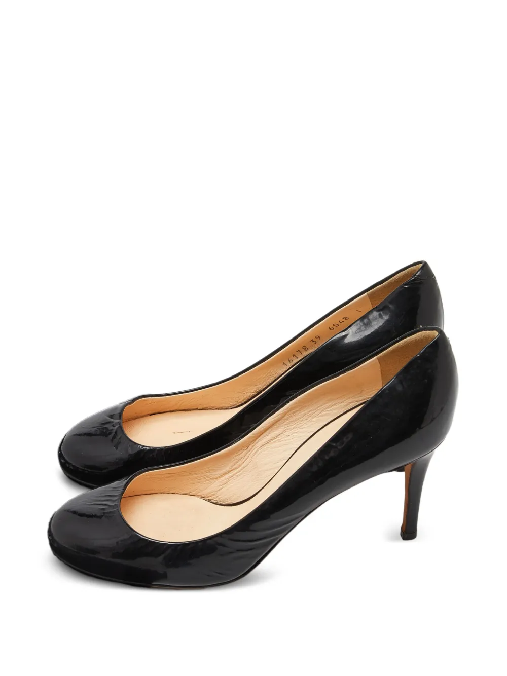 Giuseppe Zanotti Vintage round-toe heeled pumps - Nero