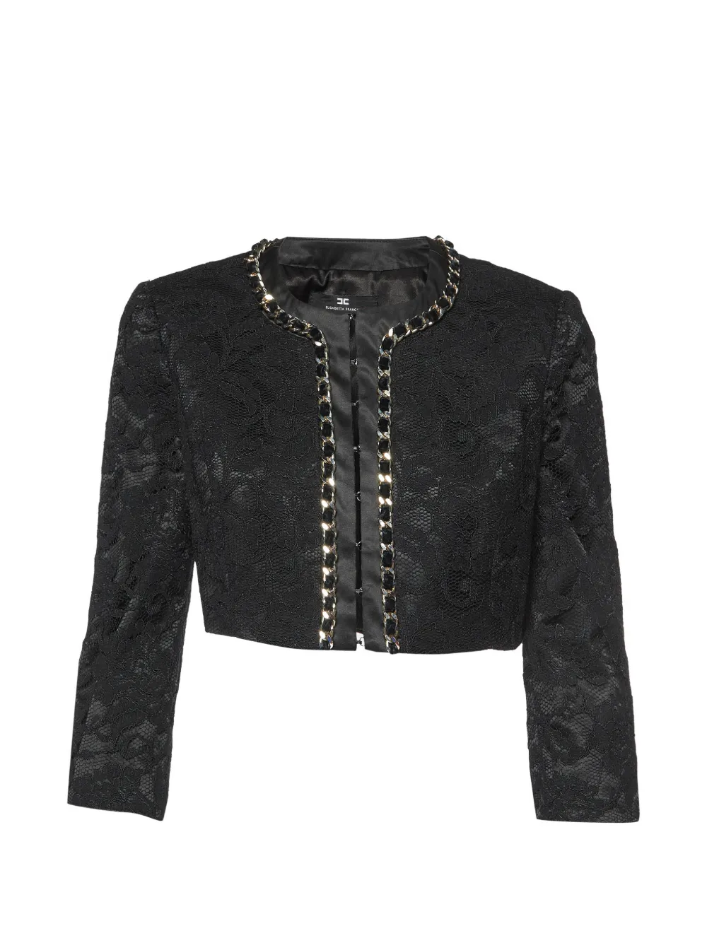 Elisabetta Franchi chain-detail jacket - Nero