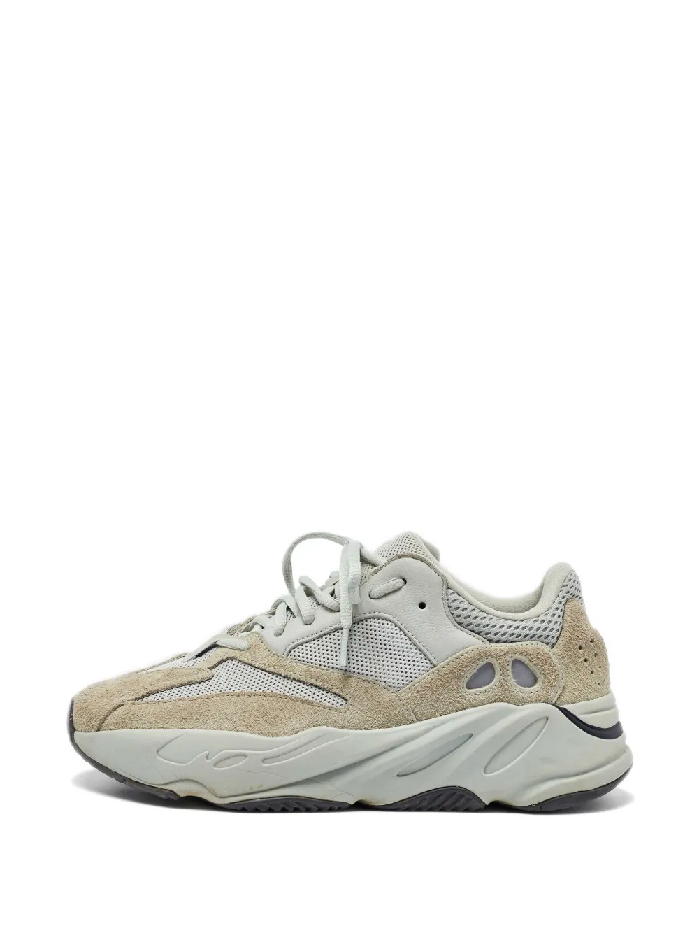 adidas Yeezy Boost 700 Salt lace-up suede sneakers - Grigio