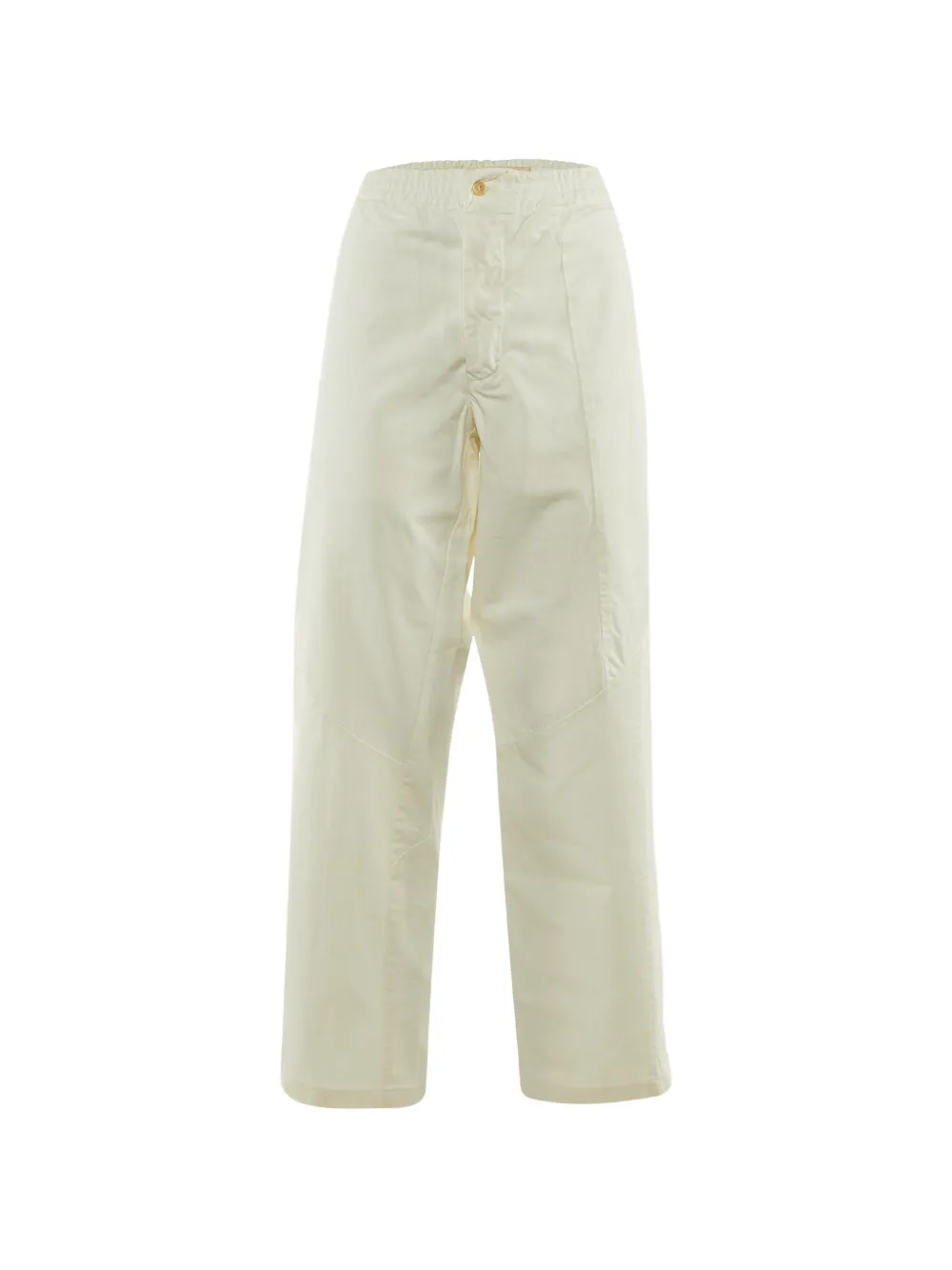 Marni Pre-Owned tapered-fit trousers - Bianco
