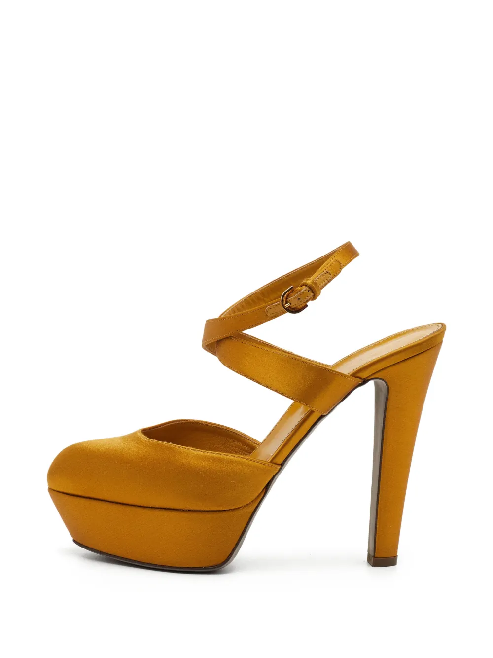 Sergio Rossi ankle-strap platform sandals - Gelb