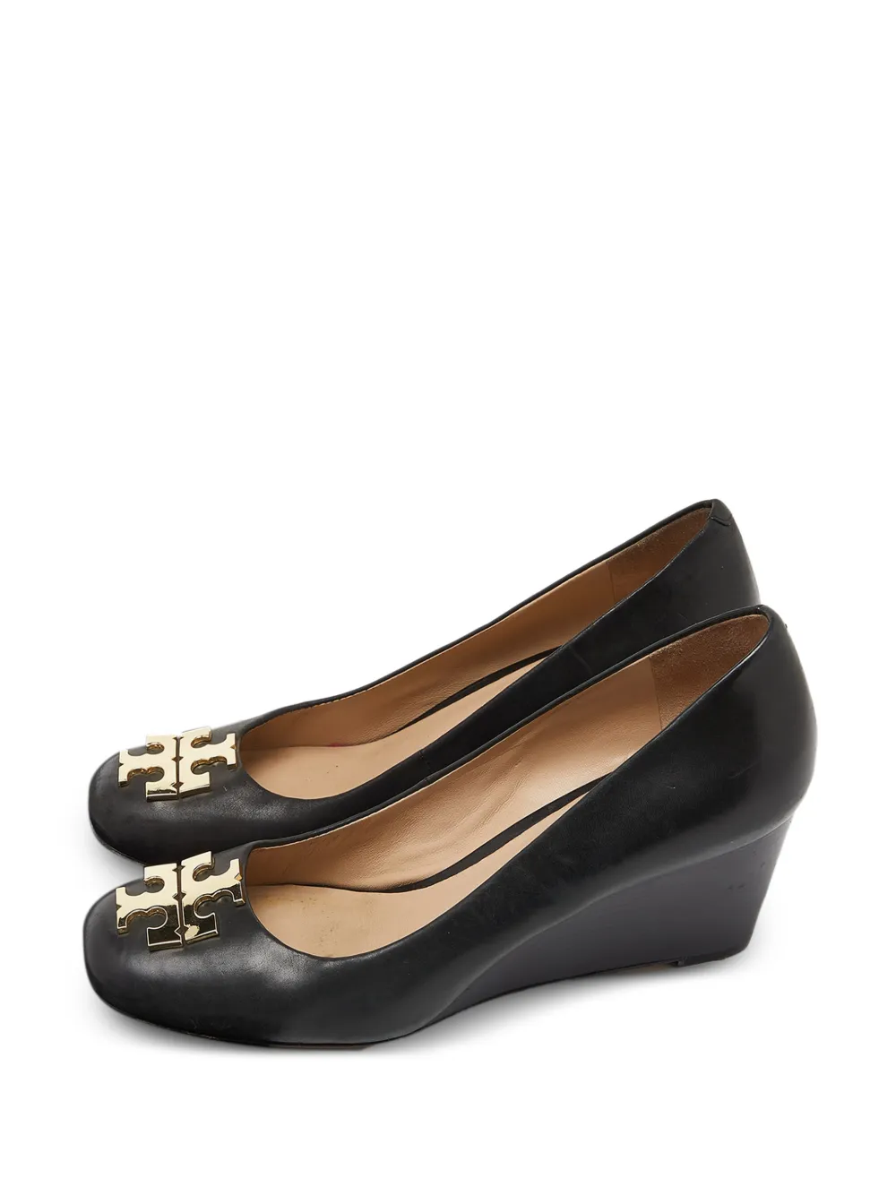 Tory Burch wedge pumps - Schwarz