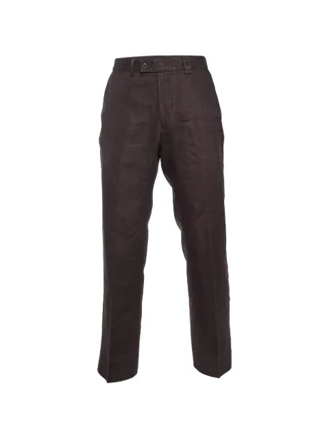 Carolina Herrera Vintage linen trousers