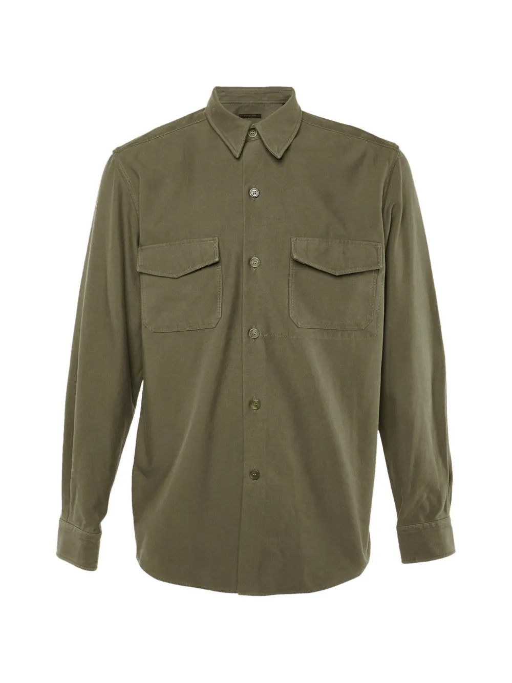 Louis Vuitton Pre-Owned button-up overshirt - Verde