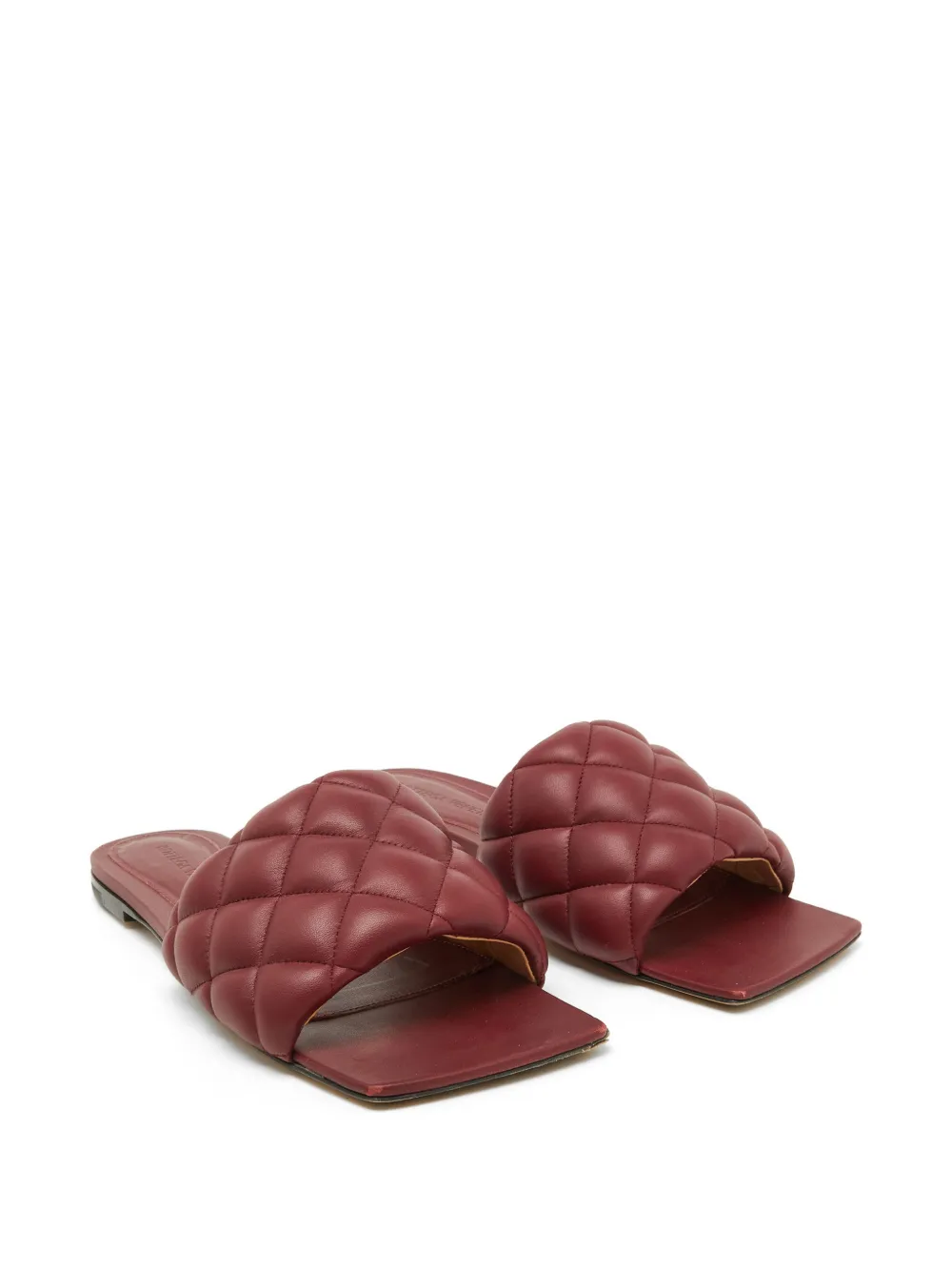 Bottega Veneta Pre-Owned Lido quilted sandals - Rot