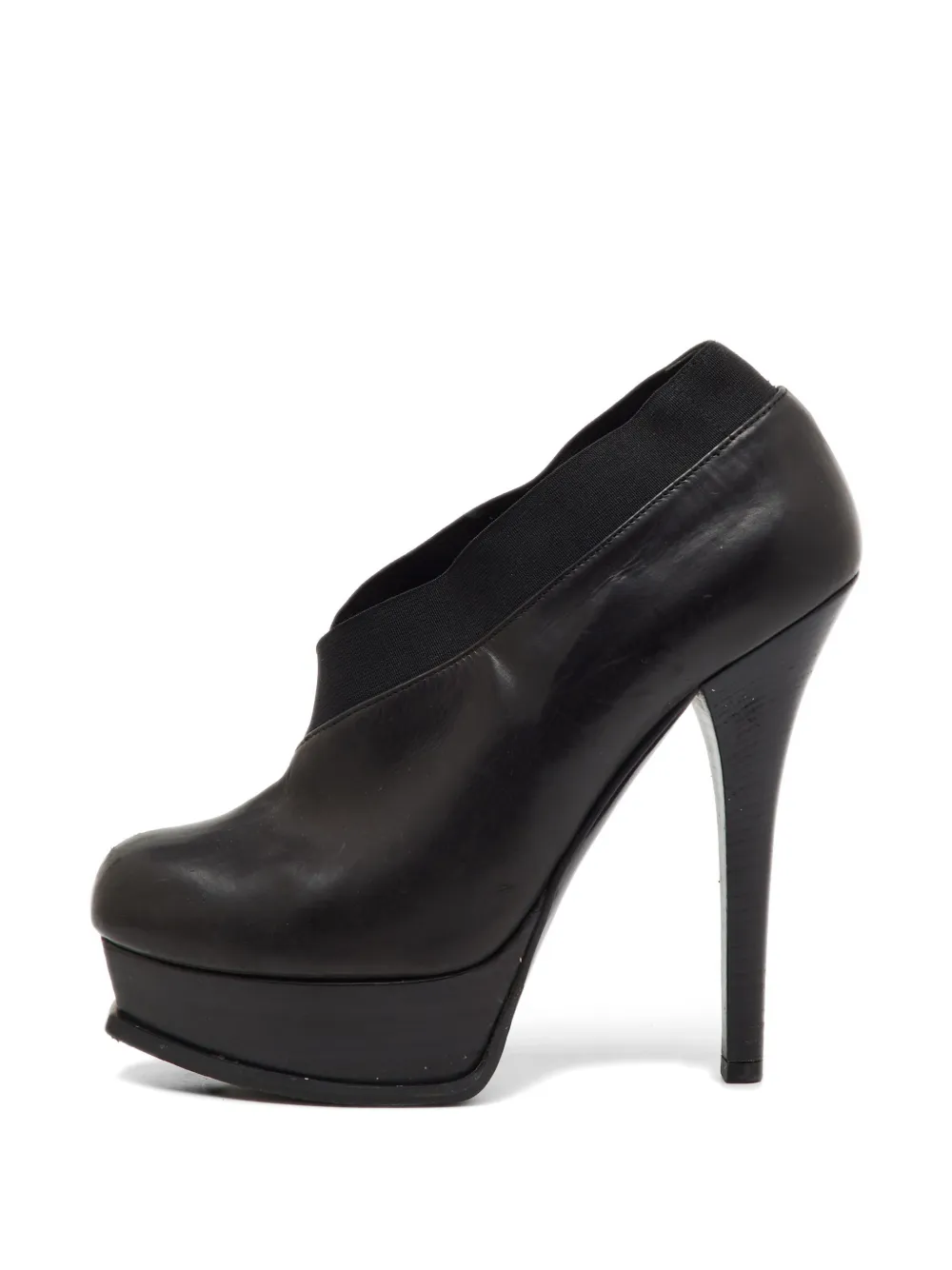 Fendi Pre-Owned Fendista platform ankle pumps - Schwarz
