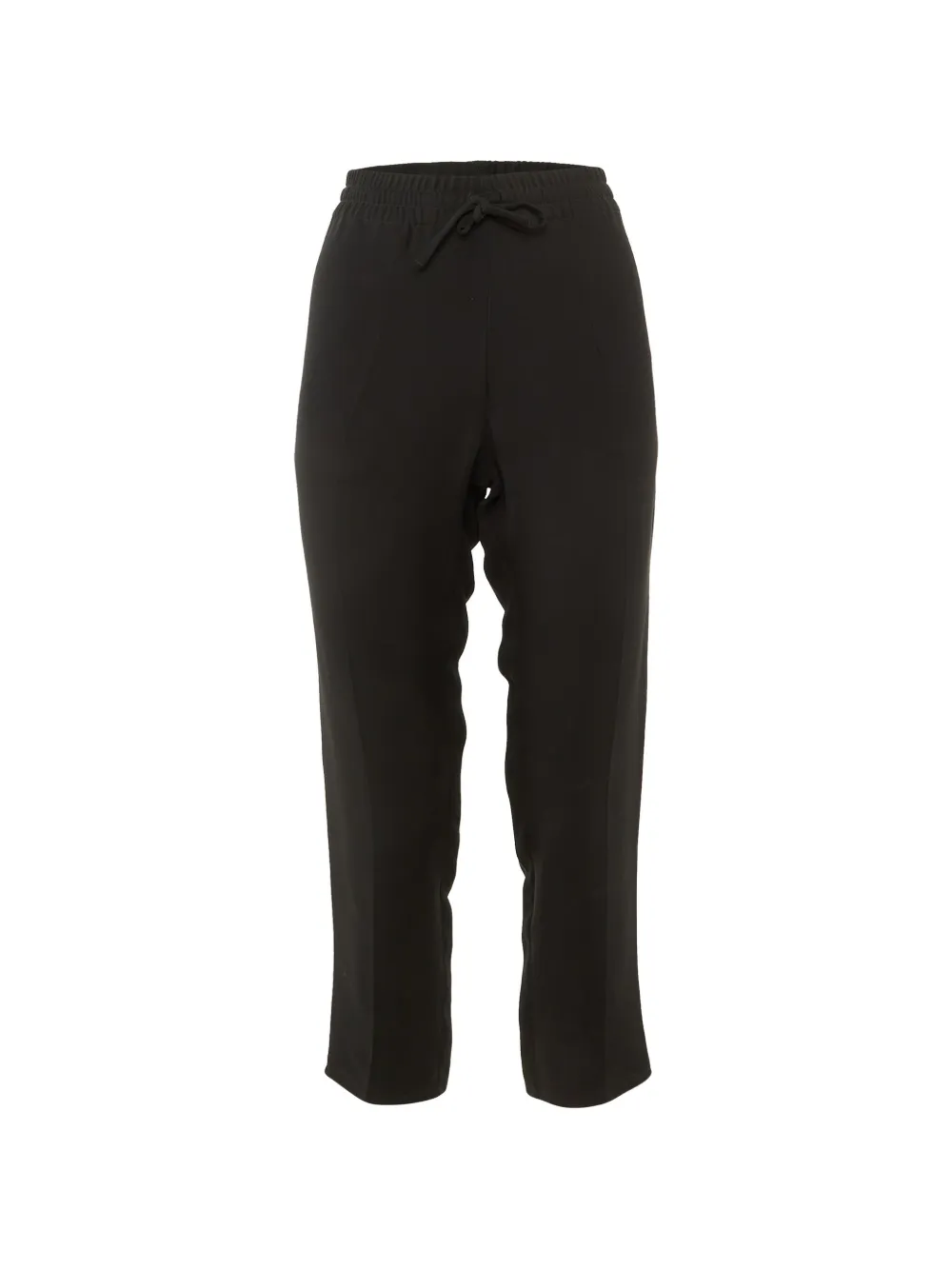 Valentino Garavani Pre-Owned drawstring silk trousers - Nero