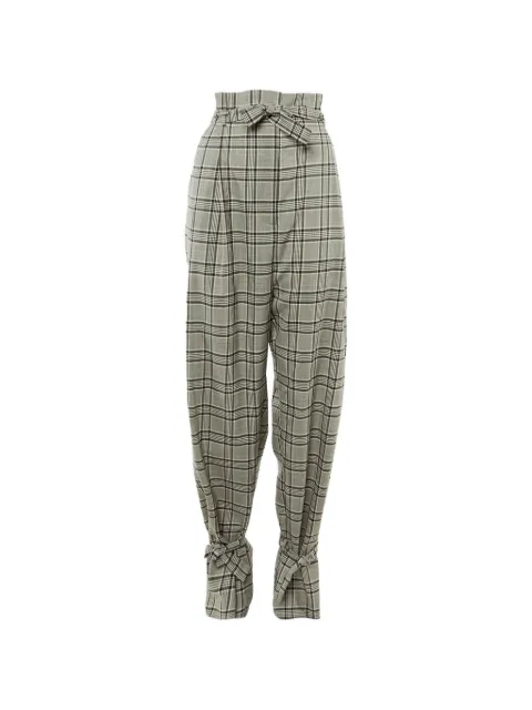 ZIMMERMANN checkered-print trousers
