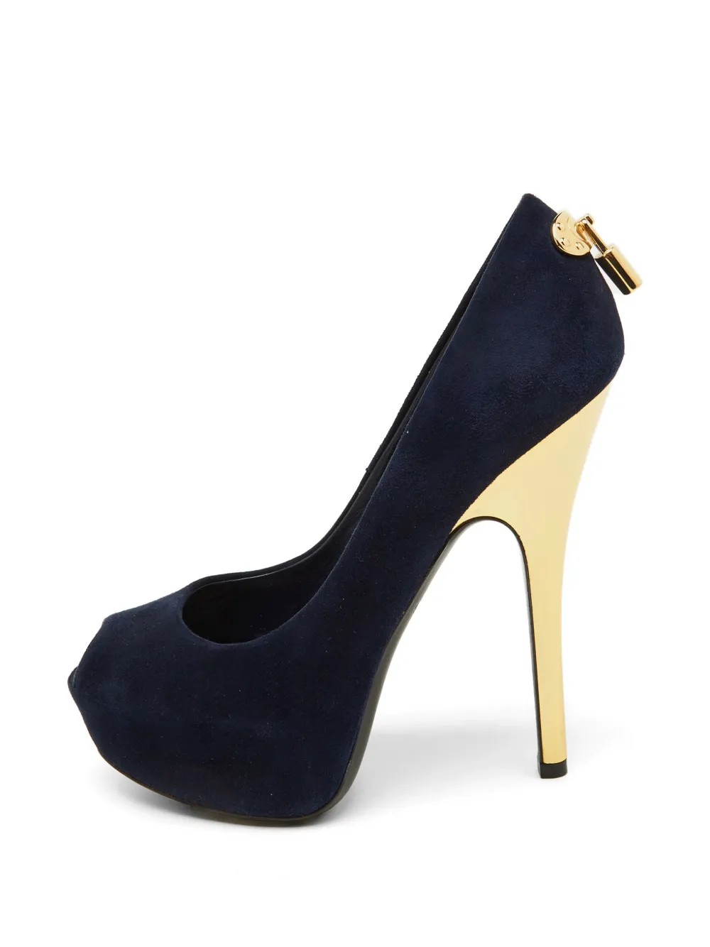 Louis Vuitton Pre-Owned Oh Really! peep-toe pumps - Blu