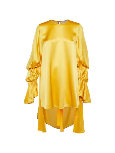 Roksanda Rosina long-sleeve oversized silk blouse