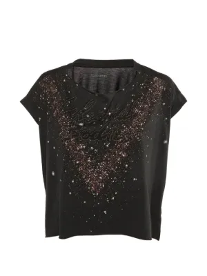Neil Barrett Fair Isle Thunderbolt Tシャツ | ブラック | FARFETCH JP