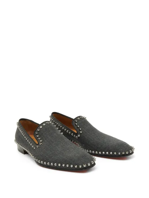 Christian Louboutin Pre-Owned mocasines con apliques