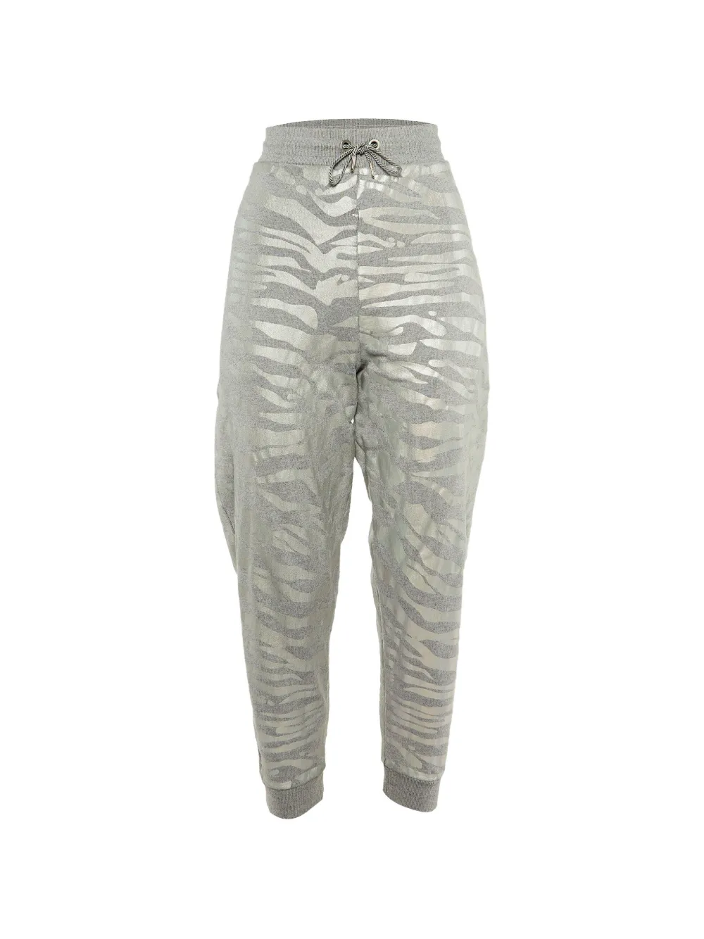 Kenzo Pre-Owned metallic-print track pants - Grigio