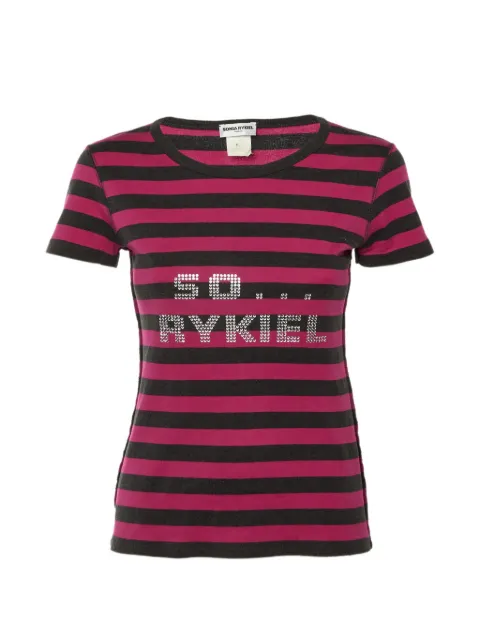 Sonia Rykiel Pre-Owned camiseta So Rykiel a rayas