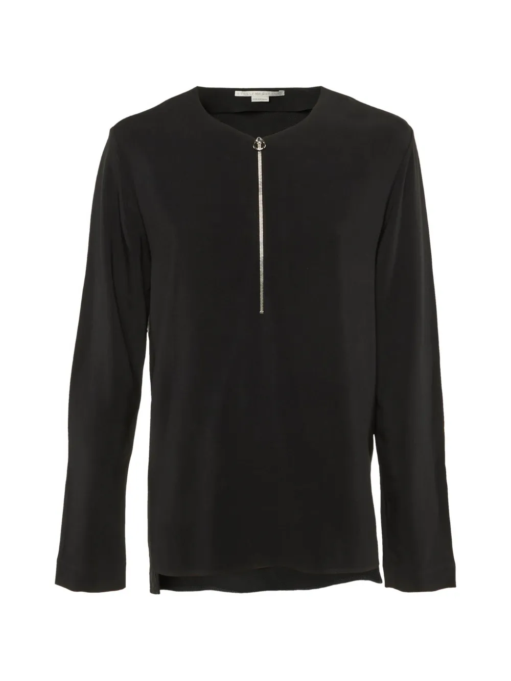 Stella McCartney Pre-Owned Blusa con zip - Nero