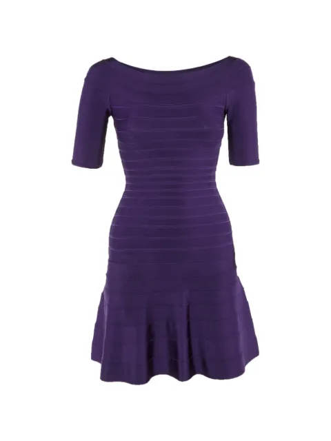 Hervé Léger Pre-Owned vestido corto Lisa