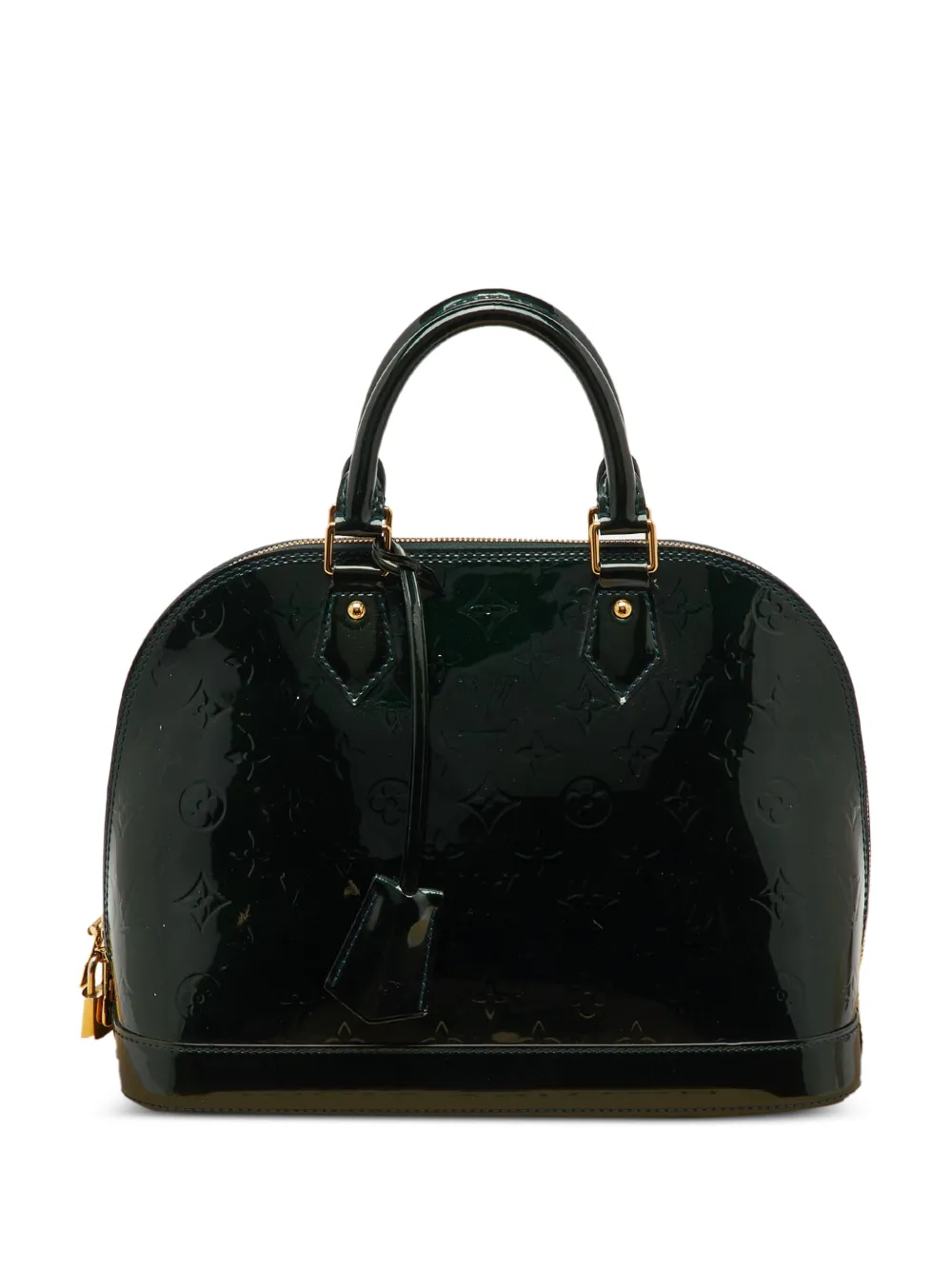 Louis Vuitton Pre-Owned 2009 small Alma Monogram Vernis tote bag - Grün