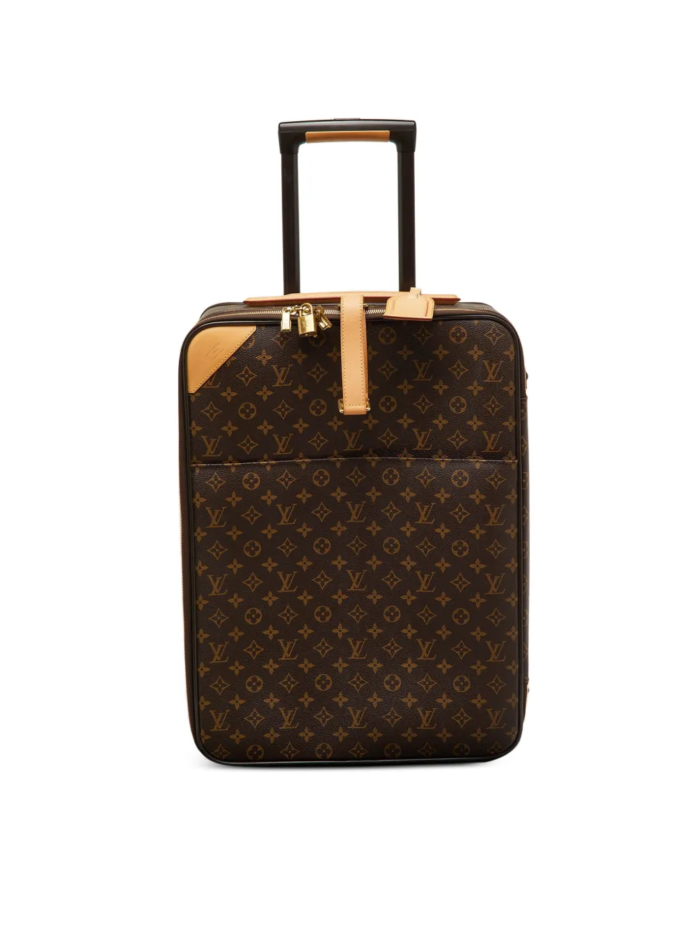 Louis Vuitton Pre-Owned 2015 monogram-pattern suitcase - Marrone