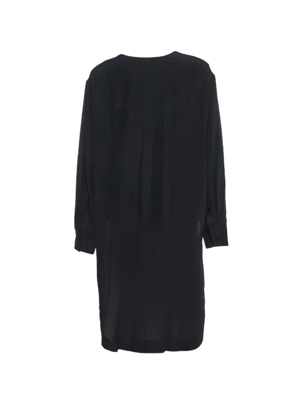 black loose mini dress Chloé Pre-Owned loose-fit | Off shoulder Size:XL / 10 dress_type_Classic Sparkly A-line Spaghetti Straps Made from a comfortable