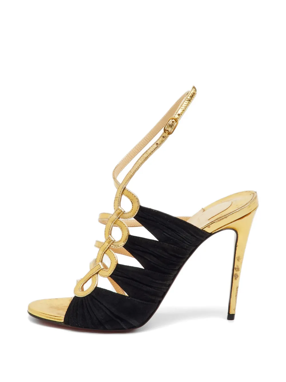 Christian Louboutin Pre-Owned Tina Cage sandals - Gold