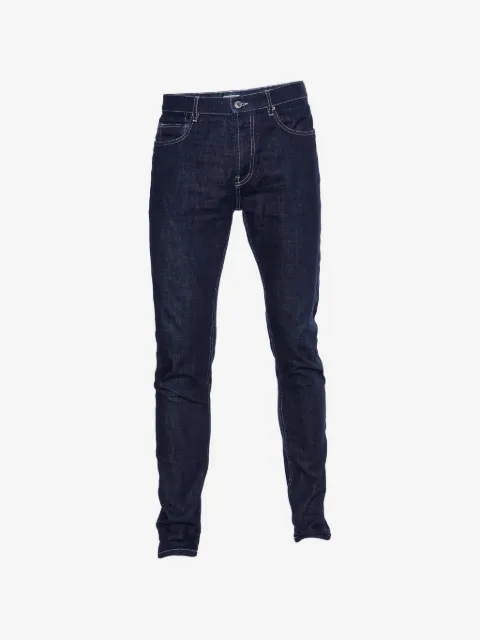 Kenzo Pre-Owned logo patch jeans