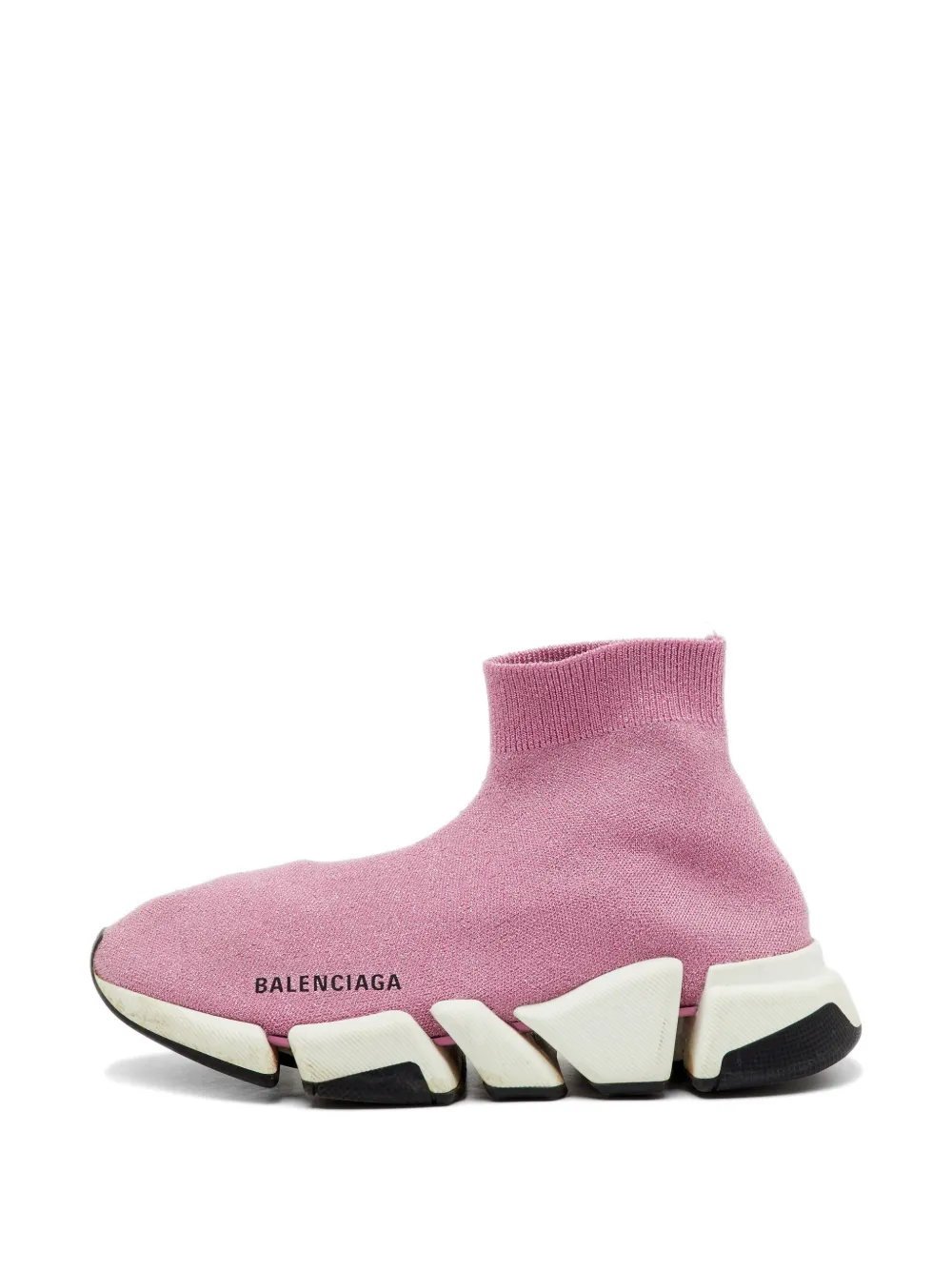 Balenciaga Pre-Owned Speed sock-style sneakers - Rosa