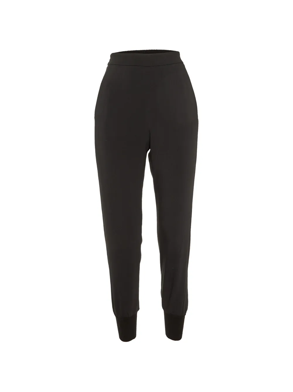 Stella McCartney Pre-Owned crepe high-waist trousers - Nero