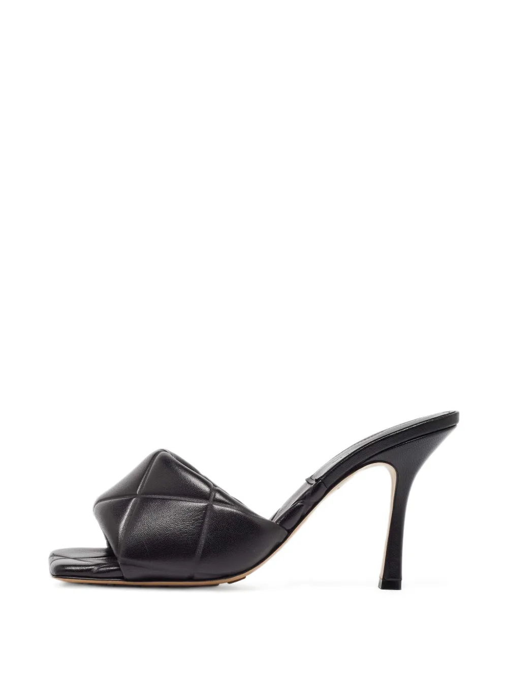 Bottega Veneta Pre-Owned Lido leather heeled sandals - Nero