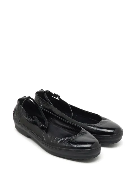 Tod's Vintage ankle-strap ballet flats