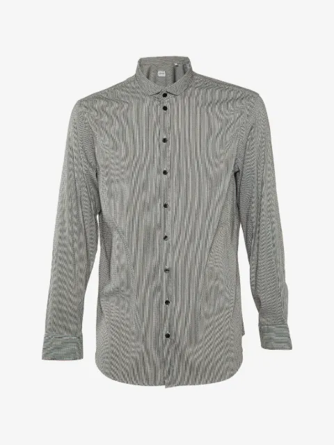 Armani Vintage striped seersucker shirt