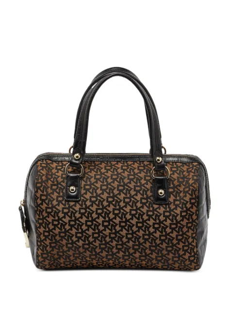 DKNY Vintage monogram-print tote bag