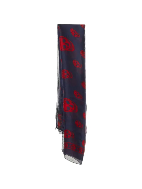 Alexander McQueen Pre-Owned skull-print scarf