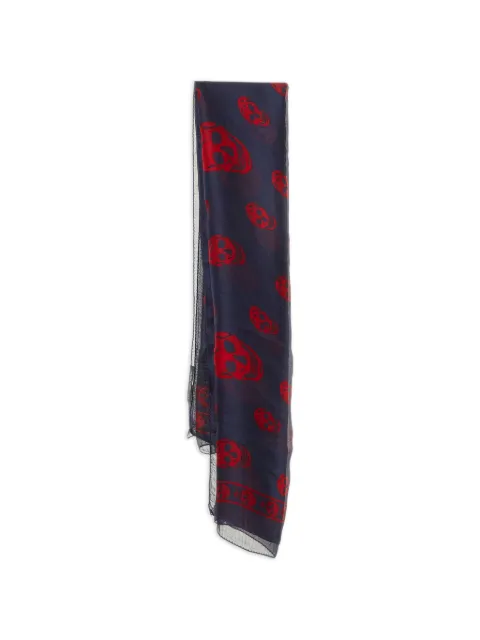 Alexander McQueen Pre-Owned skull-print scarf