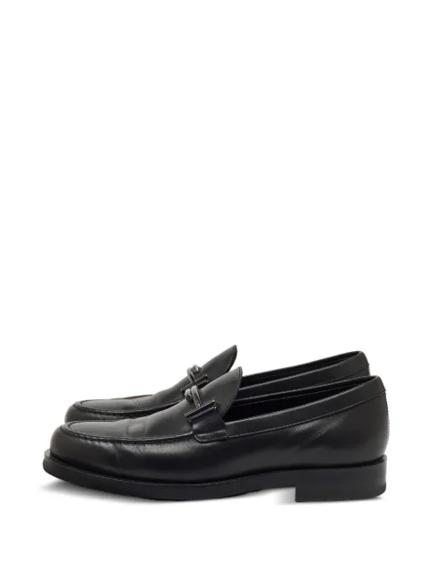 Tod's Vintage Double T slip on loafers