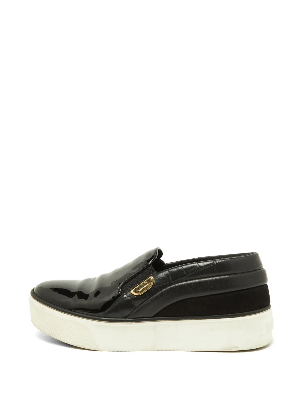 Louis Vuitton Pre-Owned Catwalk slip-on sneakers - Nero