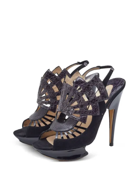 Nicholas Kirkwood platform slingback sandals