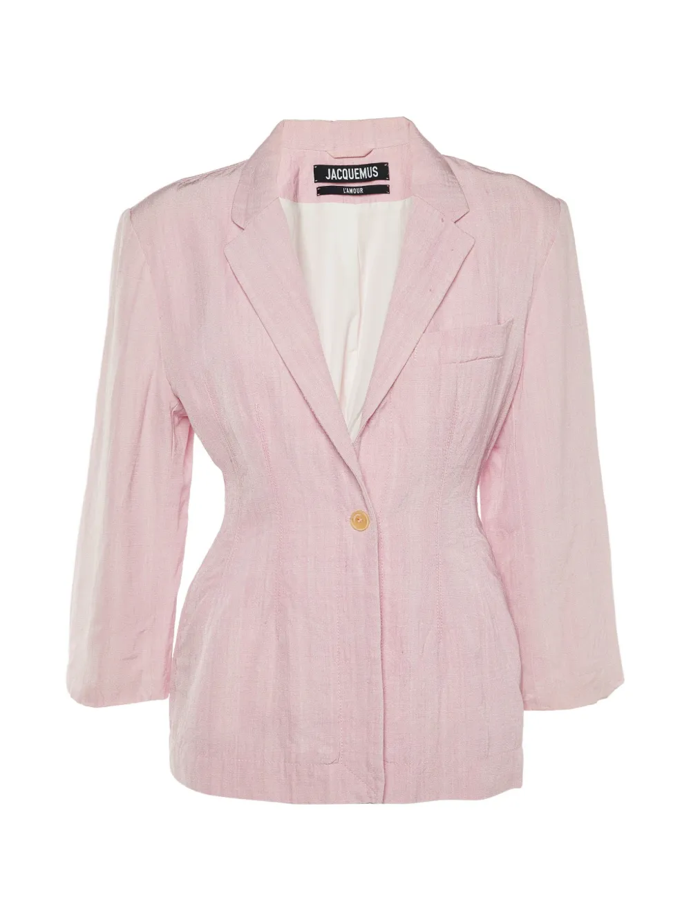 Jacquemus Pre-Owned single-breasted blazer - Rosa