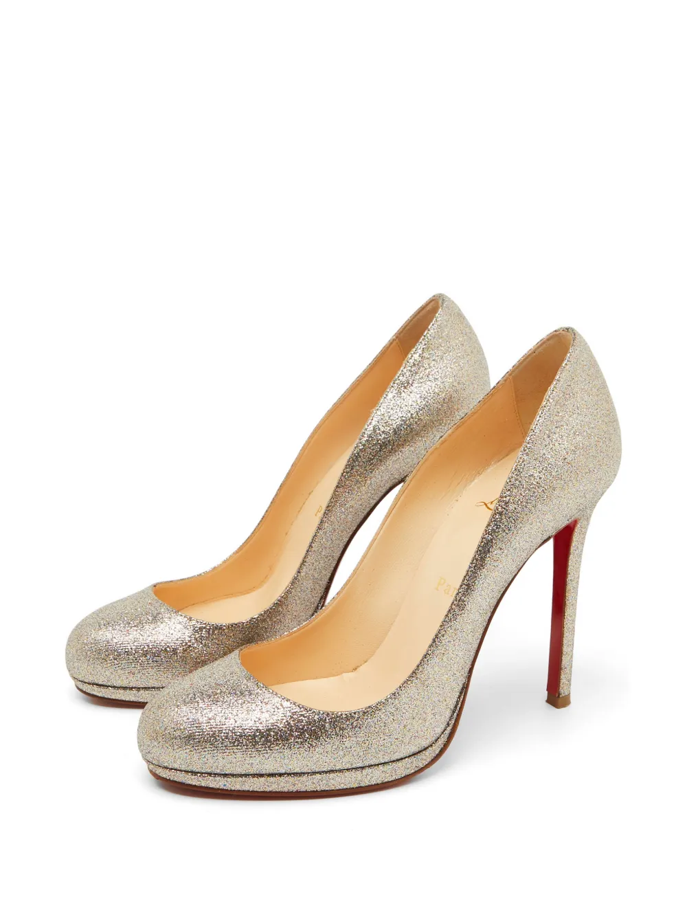 Christian Louboutin Pre-Owned Fifi pumps Zilver