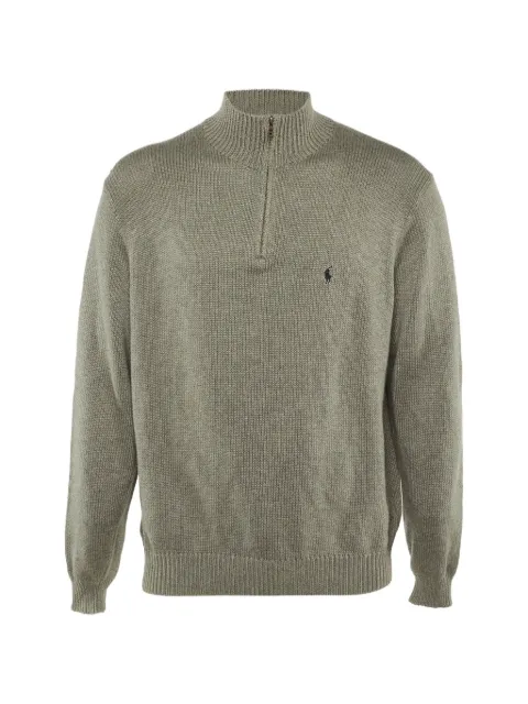 Polo Ralph Lauren Vintage pull à col montant zippé