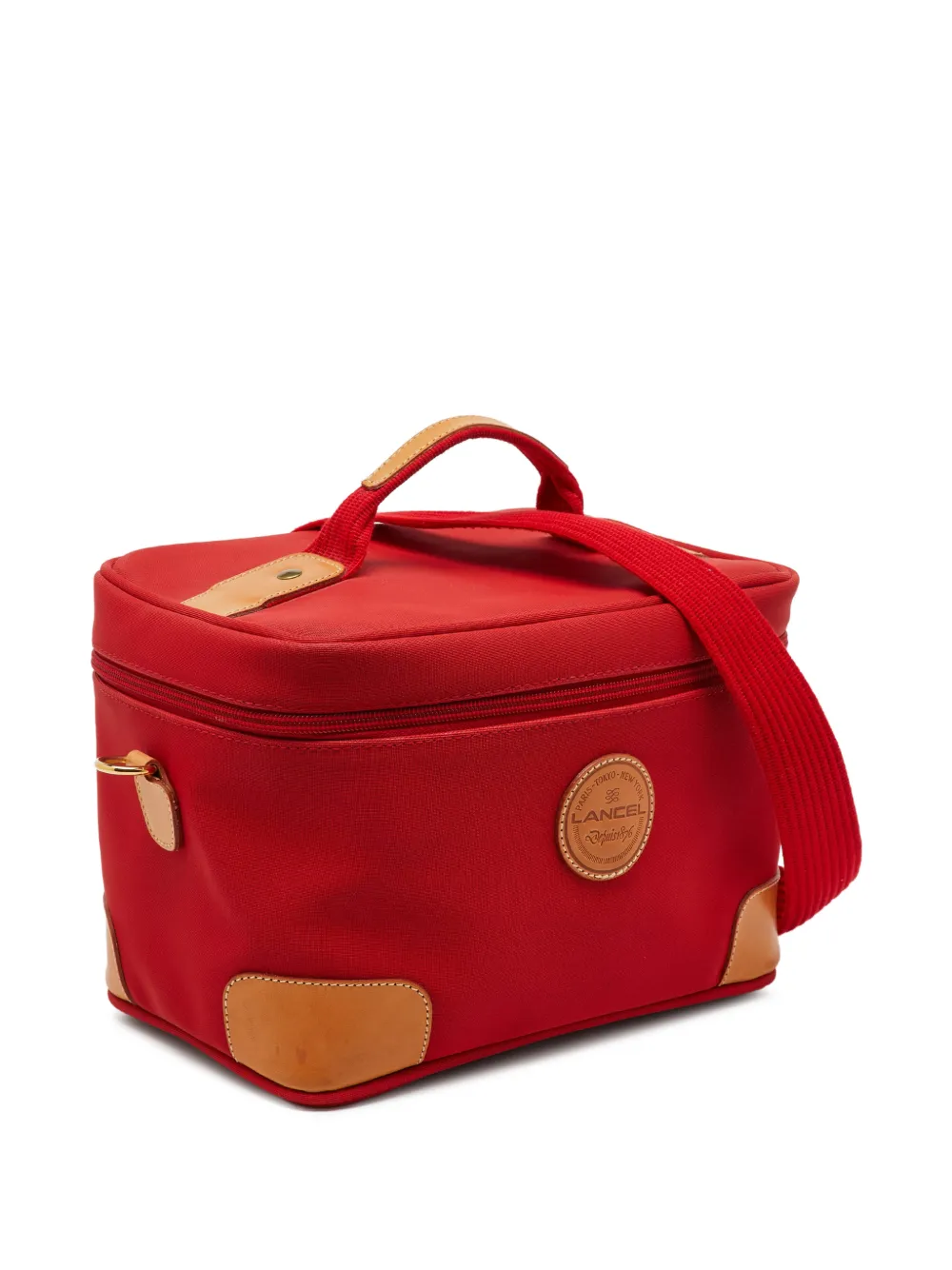Lancel medium travel bag - Rosso
