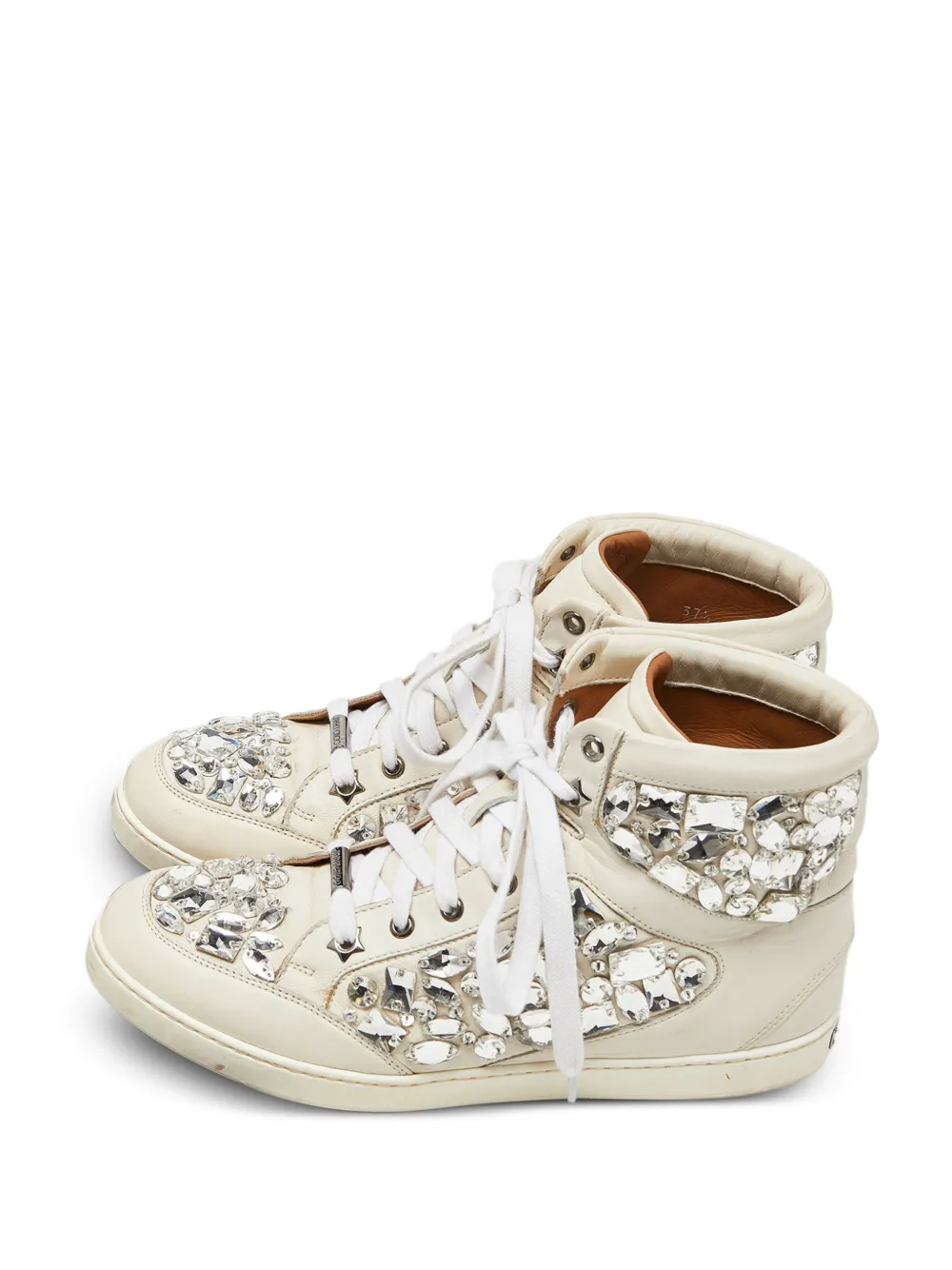 Jimmy Choo Pre-Owned baskets à ornements en cristal Tokyo - Tons neutres