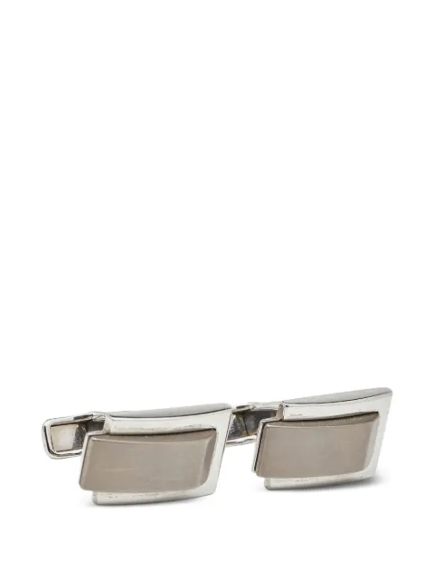 Dunhill rectangle stainless steel cufflinks