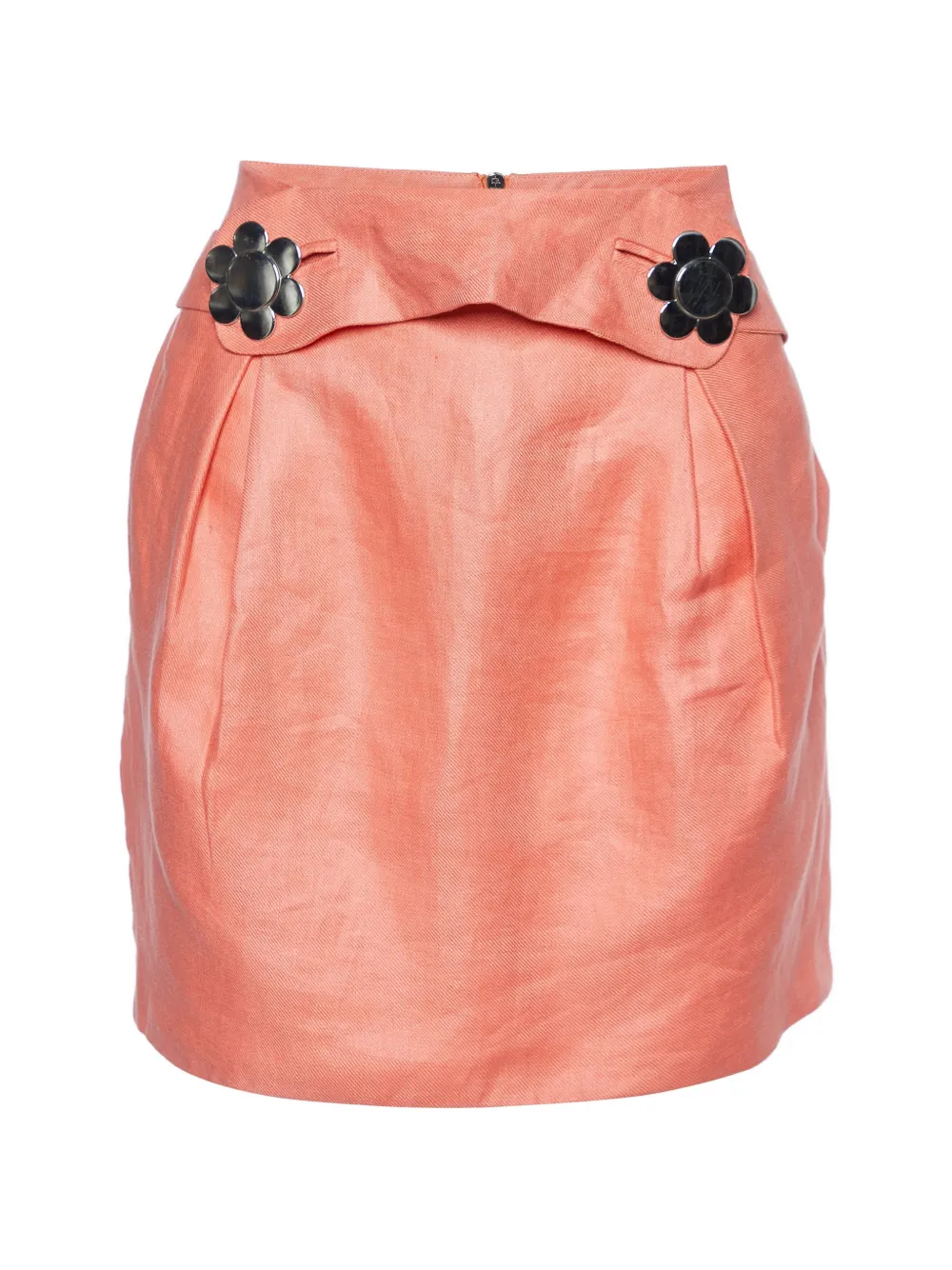 See by Chloé pleated A-line mini skirt - Rosa