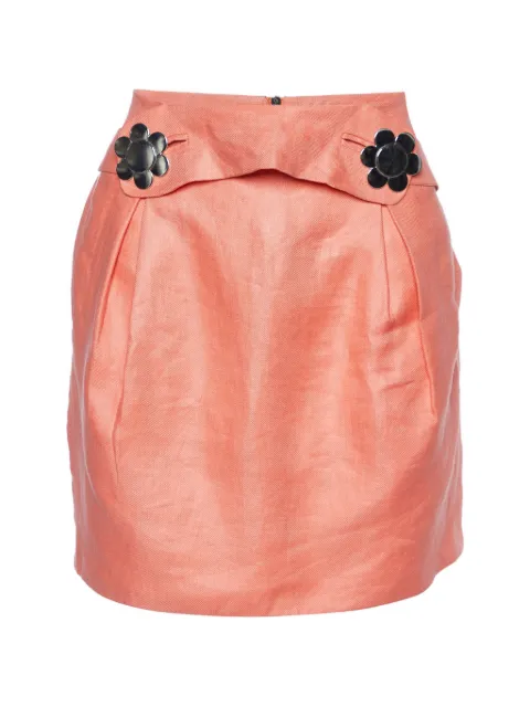See by Chloé pleated A-line mini skirt