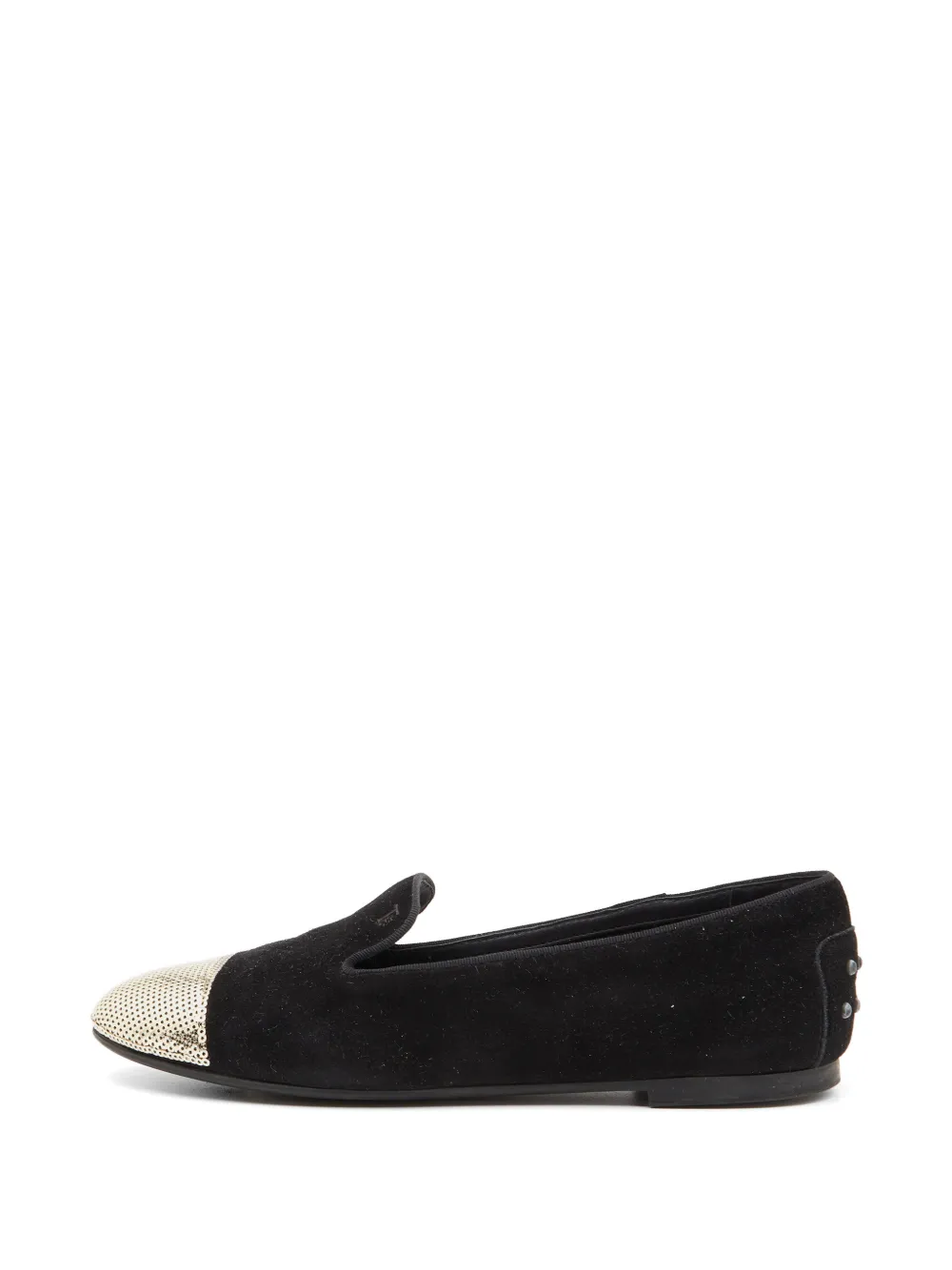 Tod's Vintage sequin-embellished loafers - Schwarz