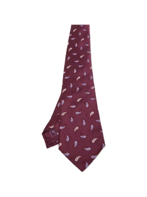 Brioni Vintage paisley silk tie