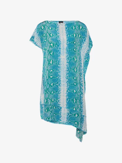 JOSEPH snake-print shift dress