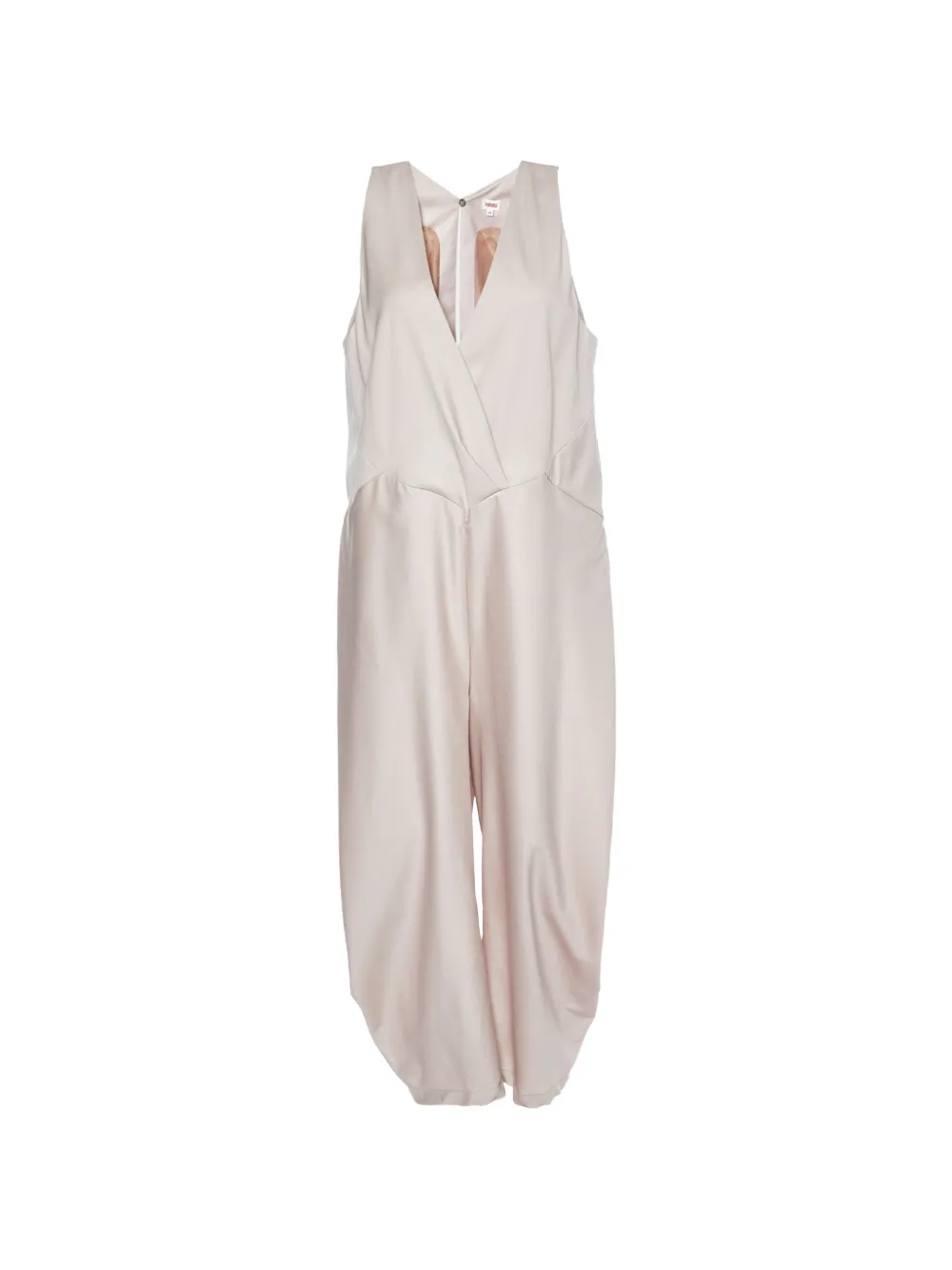 Kenzo Pre-Owned sleeveless wrap-style jumpsuit - Toni neutri